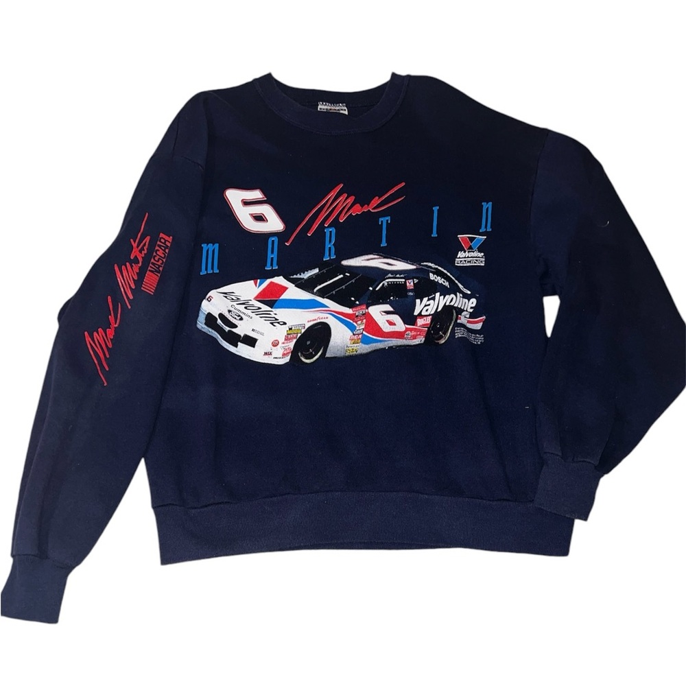 Vintage NASCAR Mark Martin Crewneck